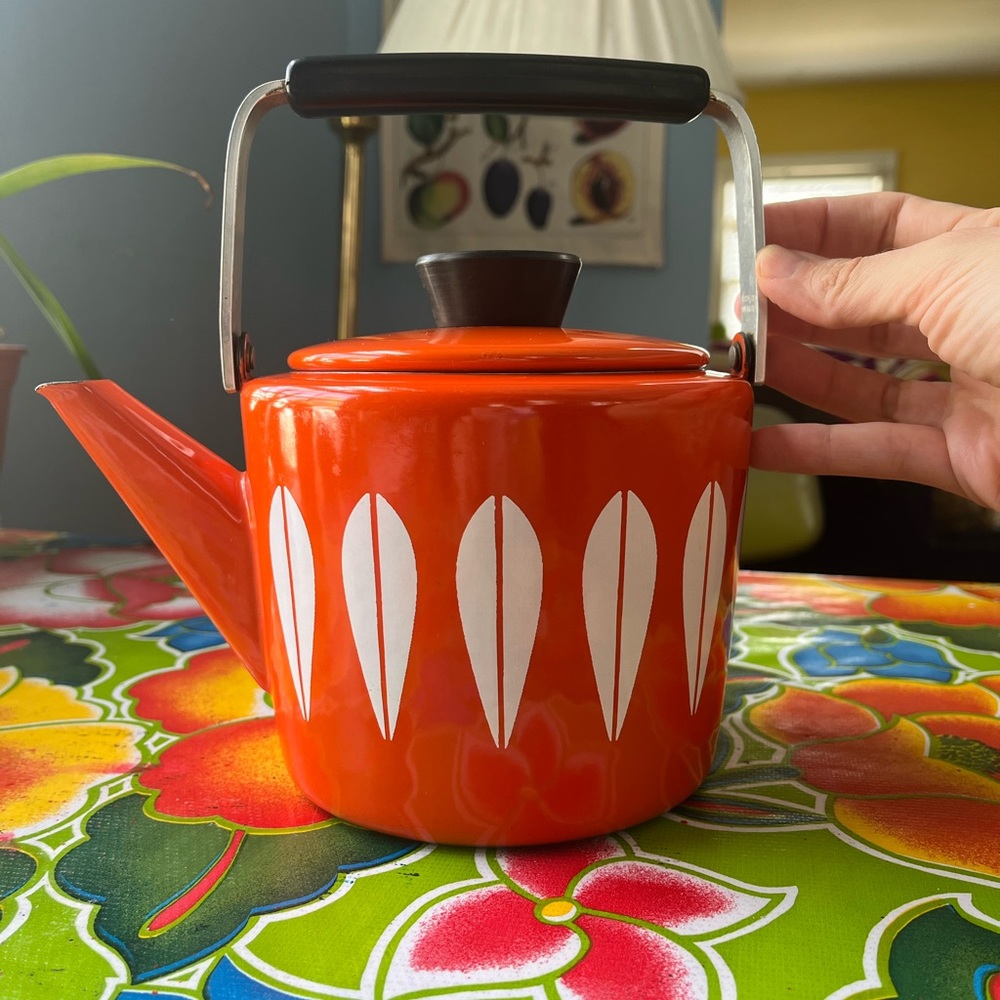 Vintage Catherineholm Scandinavian Kettle Midcentury Modern